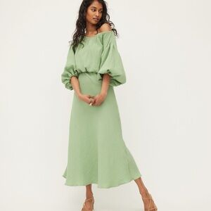 LOUIE DRESS 2.0 | WASABI MUSLIN // Dominique Healy